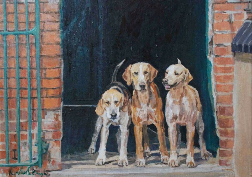 Hounds at the Kennels