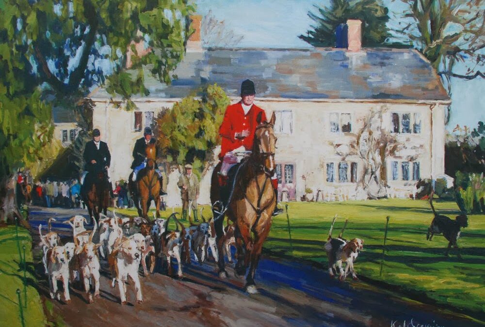 The Portman Hunt Moving Off From Plumber Manor 2