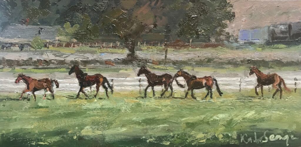 Polo Ponies I