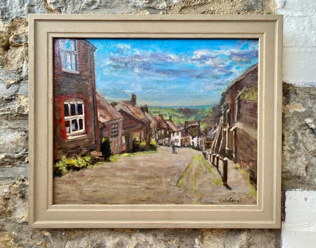Gold Hill Shaftsebury- Framed