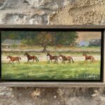 Polo Ponies I Framed