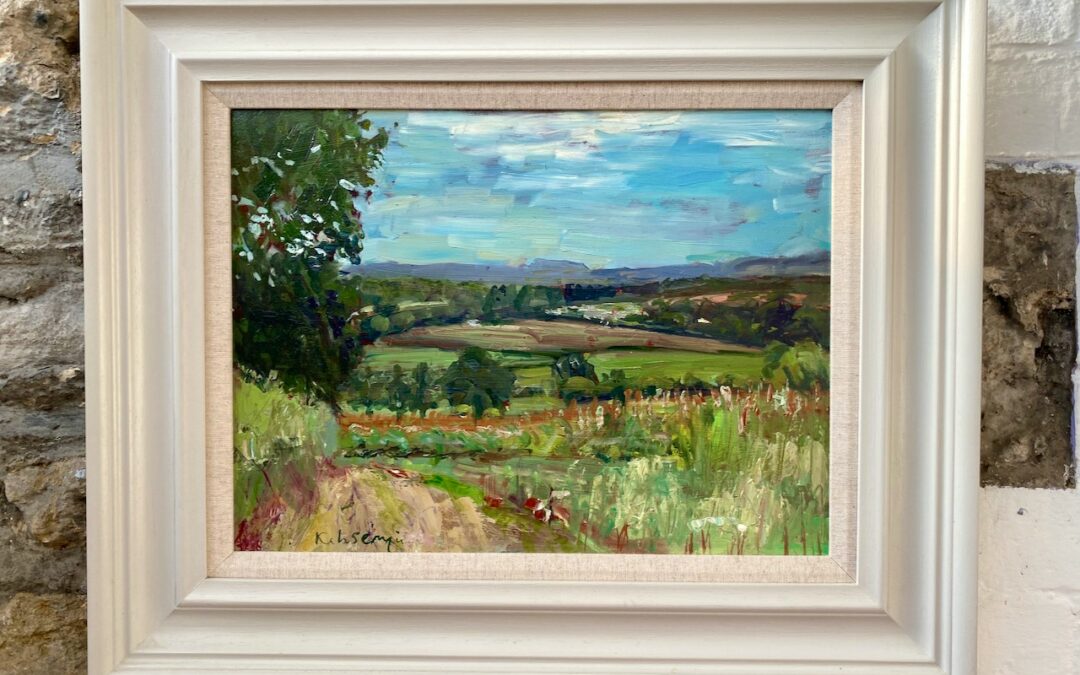 Landscape in Hinton St Mary